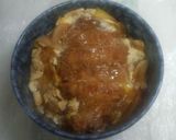 誰も知らない、かつ丼のよそい方。作り方10写真