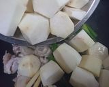 鶏肉と里芋のこっくり煮作り方2写真