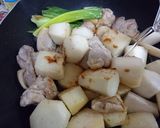 鶏肉と里芋のこっくり煮作り方3写真