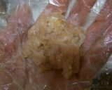 ☆しいたけ丸ごと鶏つくね☆作り方3写真