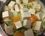 白菜と豆腐のヘルシー煮込み作り方1写真