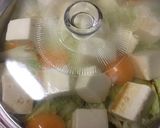 白菜と豆腐のヘルシー煮込み作り方2写真