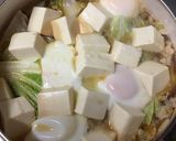 白菜と豆腐のヘルシー煮込み作り方4写真