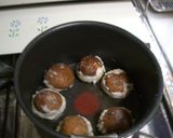 ☆しいたけ丸ごと鶏つくね☆作り方7写真