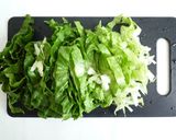 ロメインレタスと鯖のトマト煮作り方3写真