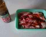 焼肉のタレ　豚肉しゃぶしゃぶ サラダ等に作り方1写真