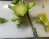 【低糖質】ブロッコリーと魚介の塩昆布炒め作り方2写真