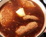 簡単絶品♡デミ煮込みハンバーグ作り方3写真