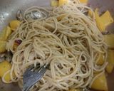オイルサーデンとタコのスパゲティ作り方10写真
