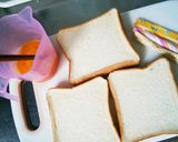 みんな大好き♪簡単たまごトースト♪作り方1写真