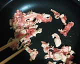 ほっこり♡ブロッコリーときのこの豚肉炒め作り方1写真