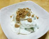 クリームチーズ風味水切ヨーグルト枝豆和え作り方4写真