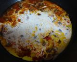 贅沢♪蟹＆しめじ✿トマトクリームパスタ✿作り方5写真