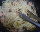 贅沢♪蟹＆しめじ✿トマトクリームパスタ✿作り方11写真