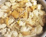 ふわふわ鶏団子鍋作り方6写真