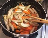 ごぼう 人参ちくわ お弁当にも作り方3写真