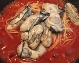牡蠣のガーリックパスタ作り方8写真