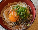 簡単♡釜玉うどん♡作り方2写真