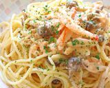 贅沢♪蟹＆しめじ✿トマトクリームパスタ✿作り方12写真
