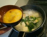 お麩と青梗菜のかき玉あんかけ♪作り方6写真