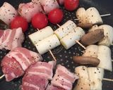 フライパンでお手軽☆串焼きパーティ♫♬作り方1写真