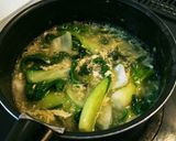 お麩と青梗菜のかき玉あんかけ♪作り方8写真