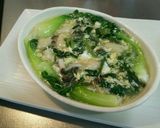 お麩と青梗菜のかき玉あんかけ♪作り方9写真