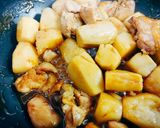 鶏肉と里芋のこっくり煮作り方8写真