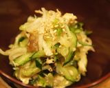 今日の小鉢＊大根きゅうりの梅ごま和え作り方3写真