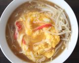 かに玉風あんかけラーメン【チャルメラ】作り方6写真