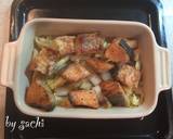 鮭と白菜の味噌豆腐クリームグラタン作り方2写真