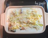 鮭と白菜の味噌豆腐クリームグラタン作り方6写真