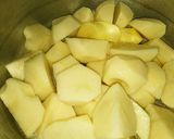 じゃがいもと茎ワカメの煮物作り方2写真