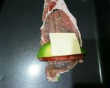 揚げずにアボカドトマトのチーズ入りフライ作り方5写真