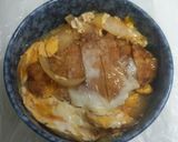 誰も知らない、かつ丼のよそい方。作り方11写真