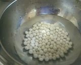 ほっこり。いんげん豆とキヌアのスープ作り方1写真