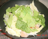 鶏だんごと白菜の酒蒸し♪作り方3写真