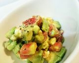 揚げずにアボカドトマトのチーズ入りフライ作り方9写真