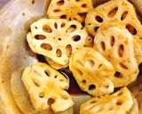 お弁当やおつまみに☆蓮根のカレー唐揚げ作り方2写真