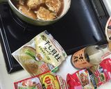 鶏団子と蕪、白菜のピリ辛中華鍋作り方3写真