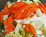 家にある物で!白菜キムチ風♪作り方1写真
