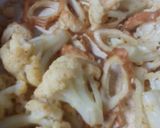 チクワとカリフラワーのカレー炒め作り方4写真