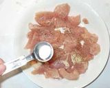鶏むね肉のクリーム煮♪マヨネーズ＋牛乳で作り方2写真