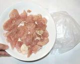 鶏むね肉のクリーム煮♪マヨネーズ＋牛乳で作り方3写真