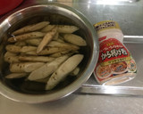 超簡単♫ごぼうの唐揚げ作り方1写真