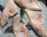 サワラは切り身よりカマ!西京焼き⭐︎作り方4写真