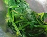 ほうれん草の肉巻き生姜焼き作り方1写真