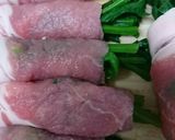ほうれん草の肉巻き生姜焼き作り方3写真