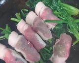 ほうれん草の肉巻き生姜焼き作り方4写真