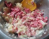 ハンバーグカツチョコソースかけ作り方1写真